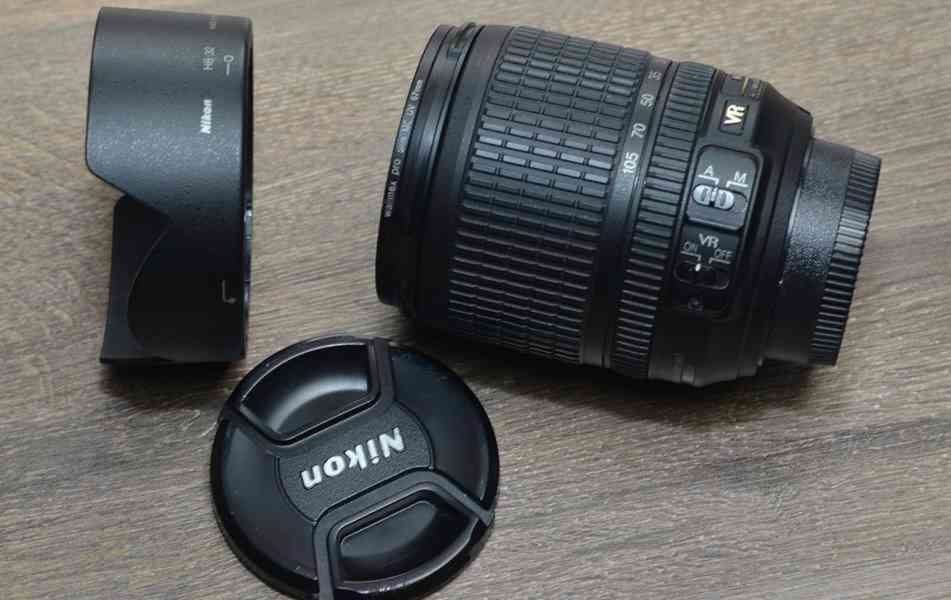 NIKON AF-S 18-105mm 1:3.5-5.6 G ED VR **DX Zoom*UV - foto 3