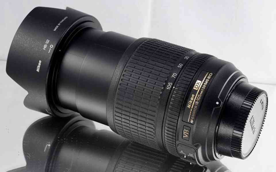 NIKON AF-S 18-105mm 1:3.5-5.6 G ED VR **DX Zoom*UV - foto 8