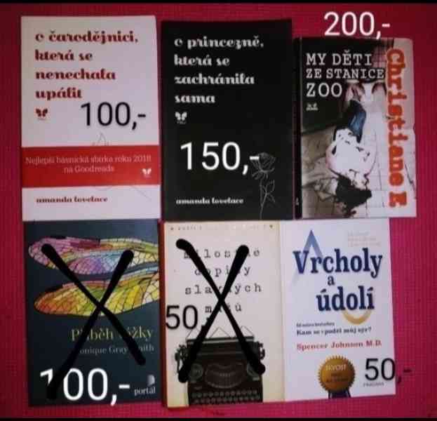 Doprodej knih-různé žánry  - foto 2