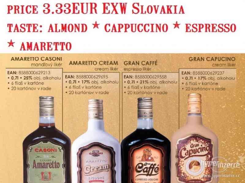 alkoholické nápoje přímo z lihovaru  Vodka, Rum, Gin, Tequil - foto 3