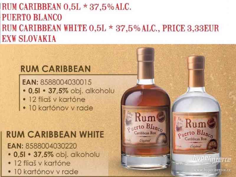 alkoholické nápoje přímo z lihovaru  Vodka, Rum, Gin, Tequil - foto 5