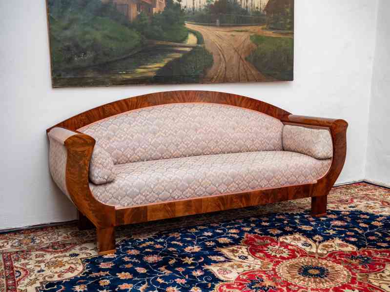 Luxusní sofa Art Deco zrestaurovaná - foto 2