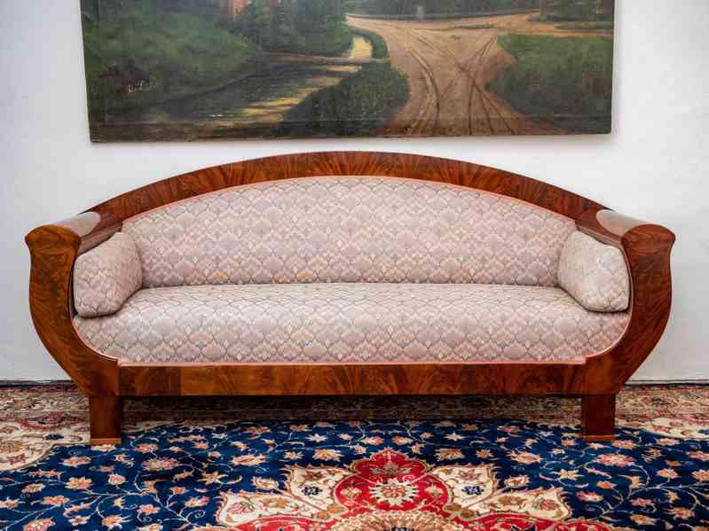 Luxusní sofa Art Deco zrestaurovaná - foto 5