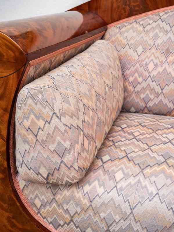 Luxusní sofa Art Deco zrestaurovaná - foto 8