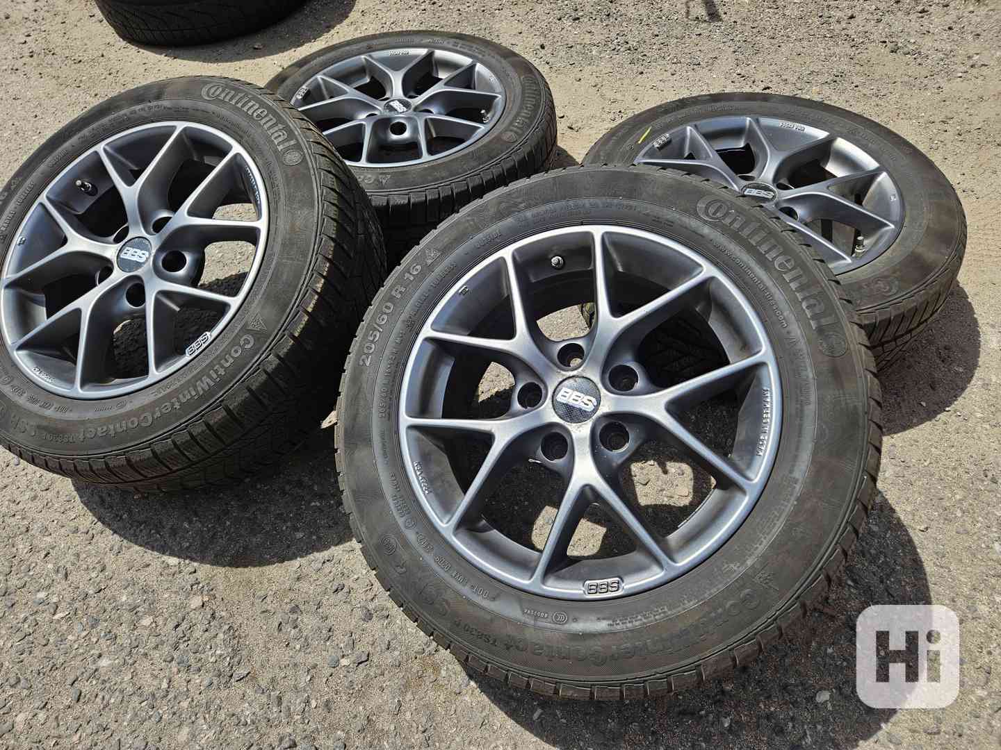 Alu kola originál BBS 5x120 7jx16 et36 číslo dílu 0343078 pn - foto 1