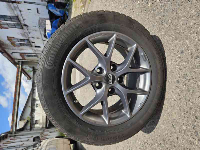 Alu kola originál BBS 5x120 7jx16 et36 číslo dílu 0343078 pn - foto 4