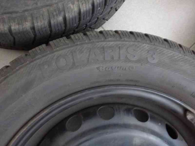 Hyundai i20 Prodám sadu zimních pneu + plech.disky  - foto 3