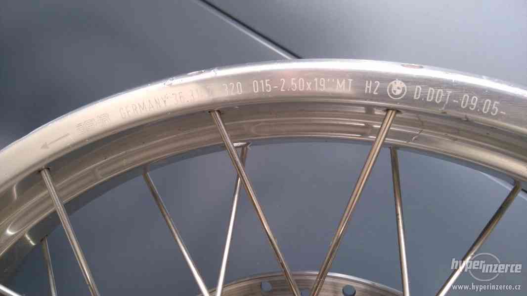 Drátěná kola ráfky BMW R1200GS /ADV - foto 3