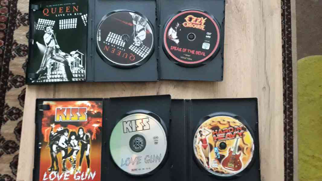 Prodám 4 DVD skupin KISS, OZZY, QUEEN a Metal výběr. - foto 3