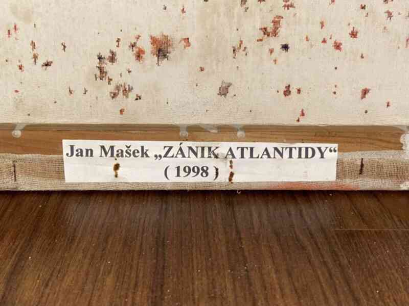 ZÁNIK ATLANTIDY - ABSTRAKCE - MAŠEK JAN - foto 7