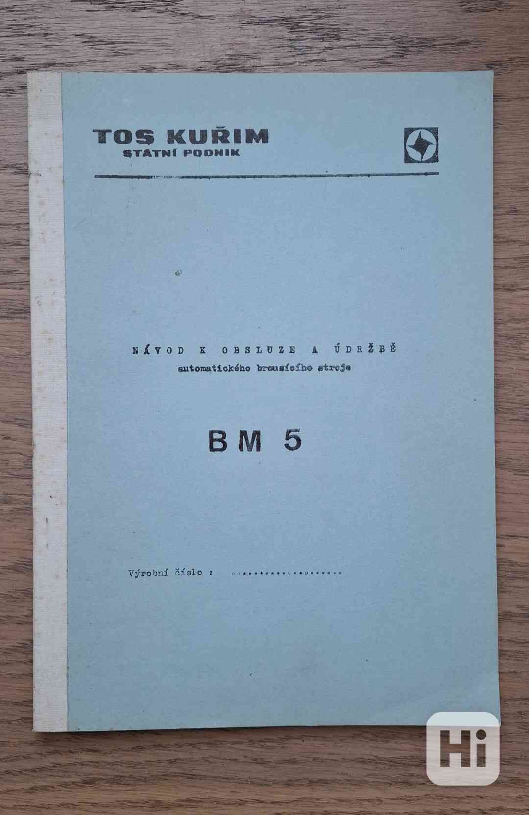 Návod k brusce na pily BM-5 - foto 1