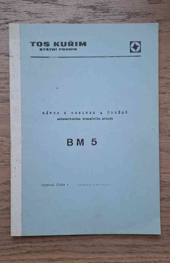 Návod k brusce na pily BM-5 - foto 1