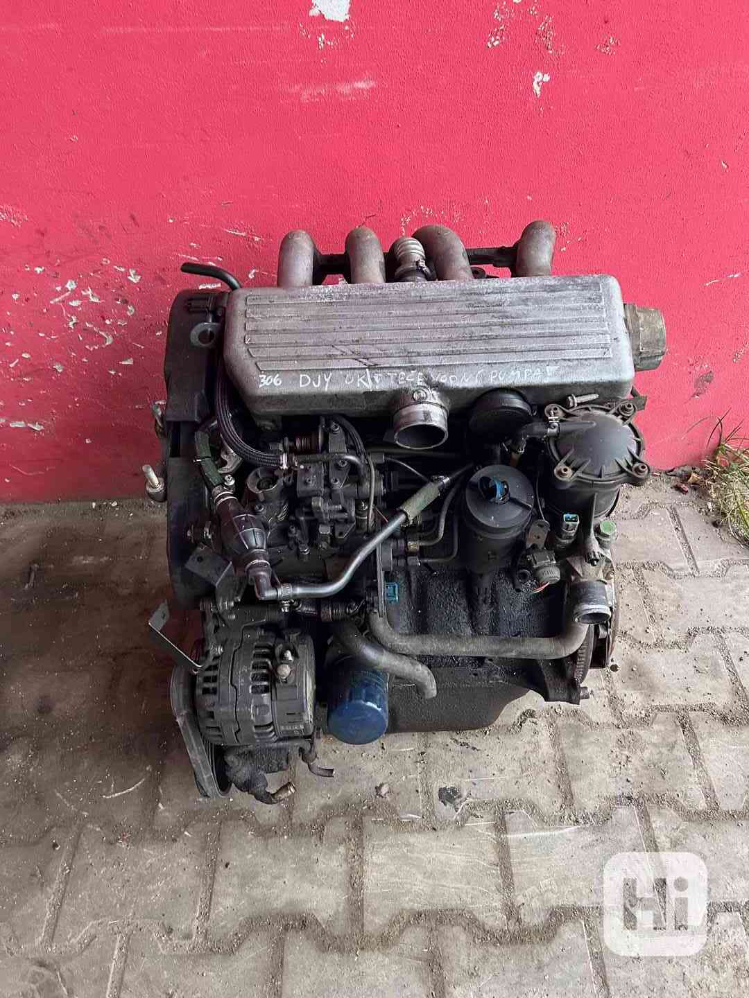 Motor 1,9D 50KW DJY Peugeot Citroen komletní - foto 1