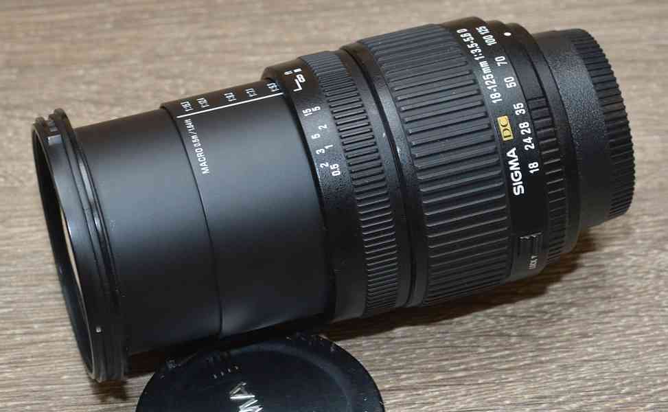 pro Nikon - Sigma 18-125 mm 1:3,5-5,6 D TOP - foto 5