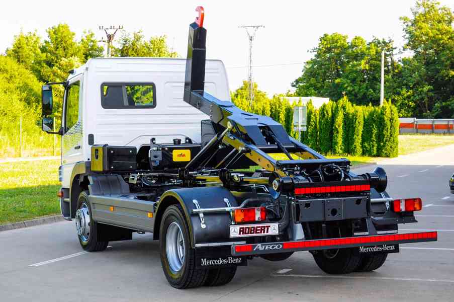 MERCEDES ATEGO 1218 NOVÝ HÁKOVÝ NOSIČ KONTEJNERŮ EURO5 - foto 86