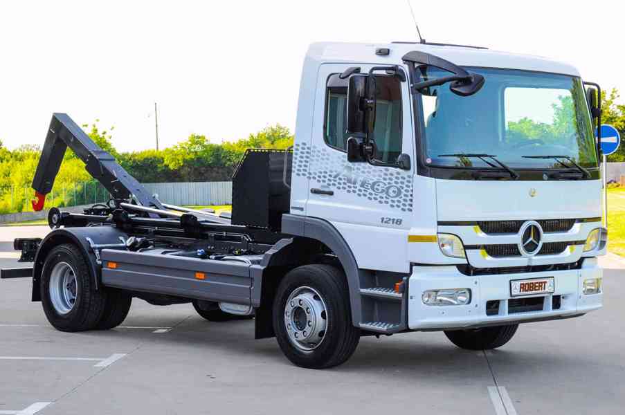 MERCEDES ATEGO 1218 NOVÝ HÁKOVÝ NOSIČ KONTEJNERŮ EURO5 - foto 95
