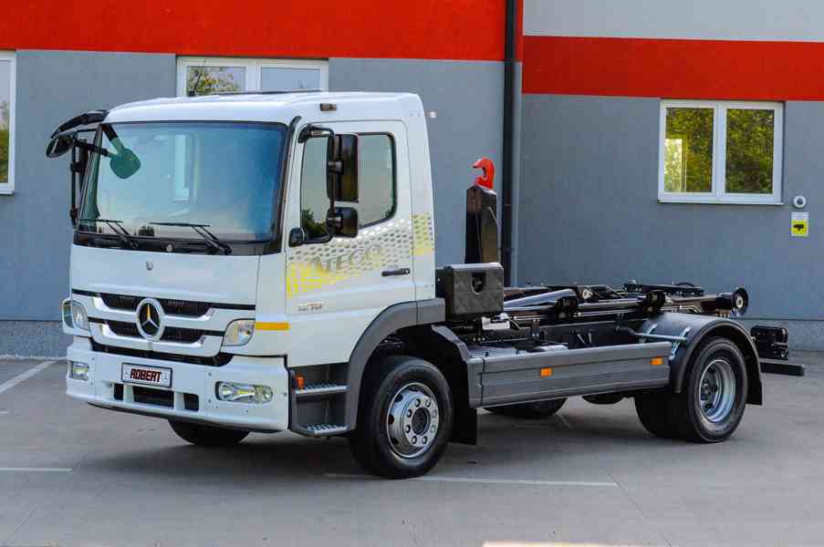MERCEDES ATEGO 1218 NOVÝ HÁKOVÝ NOSIČ KONTEJNERŮ EURO5 - foto 3