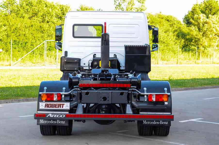 MERCEDES ATEGO 1218 NOVÝ HÁKOVÝ NOSIČ KONTEJNERŮ EURO5 - foto 6
