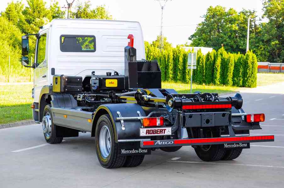 MERCEDES ATEGO 1218 NOVÝ HÁKOVÝ NOSIČ KONTEJNERŮ EURO5 - foto 5