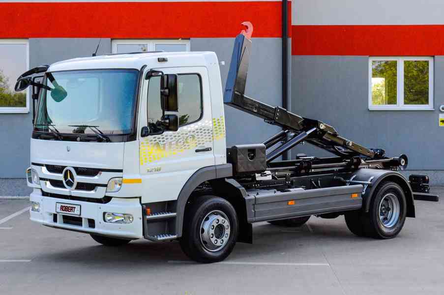 MERCEDES ATEGO 1218 NOVÝ HÁKOVÝ NOSIČ KONTEJNERŮ EURO5 - foto 88