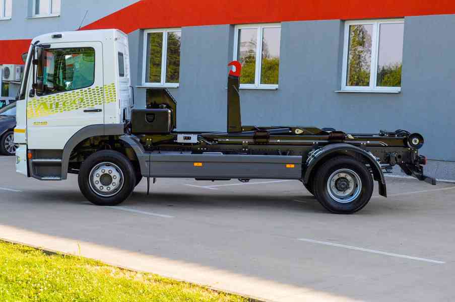MERCEDES ATEGO 1218 NOVÝ HÁKOVÝ NOSIČ KONTEJNERŮ EURO5 - foto 4