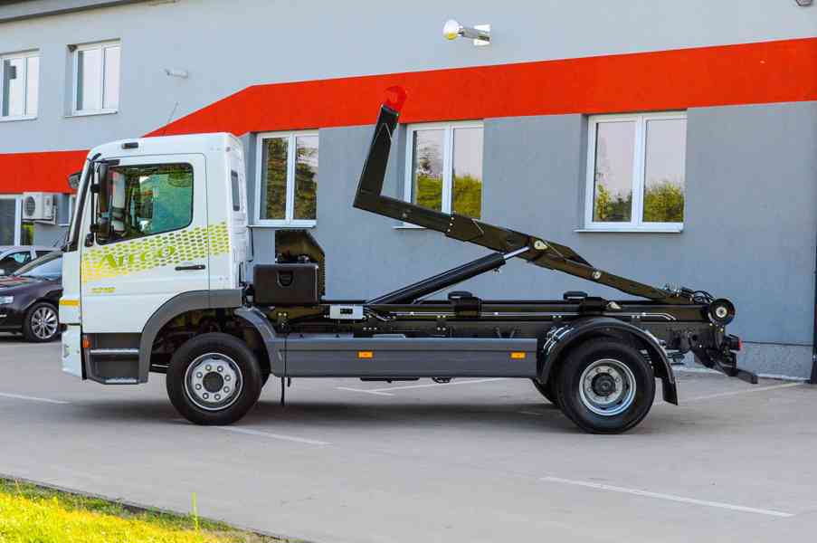 MERCEDES ATEGO 1218 NOVÝ HÁKOVÝ NOSIČ KONTEJNERŮ EURO5 - foto 87