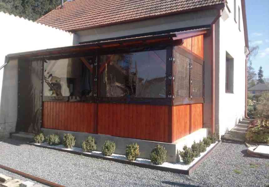 Zateplení pergoly - Plachta na pergolu - foto 3