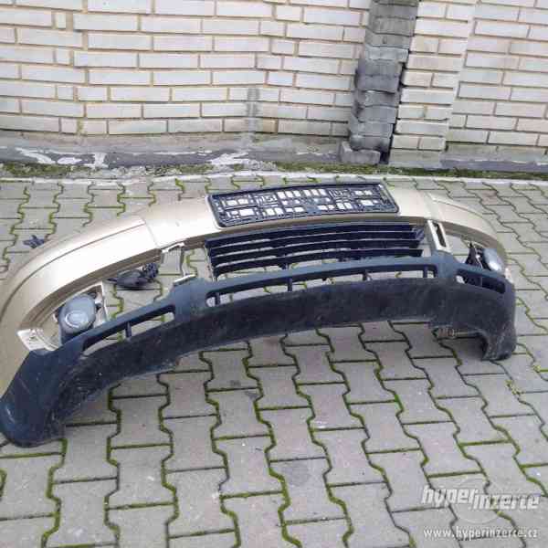 predni naraznik vw passat b5.5 chrom listy ostrikovace - foto 5