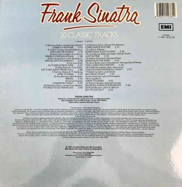 Frank Sinatra – 20 Classic Tracks   (LP) - foto 2