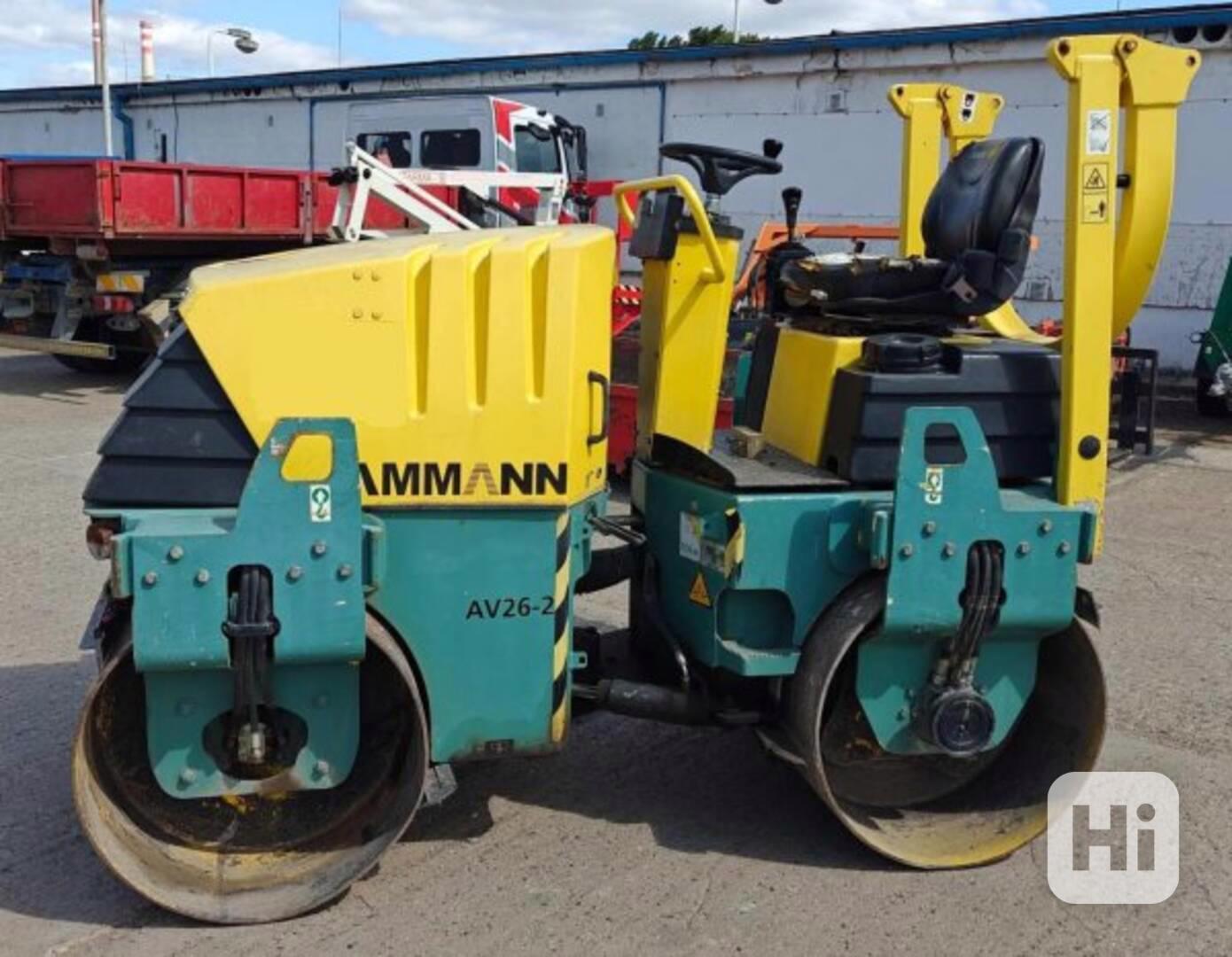 2.6t/1.24m válec tandem Ammann AV26 - foto 1