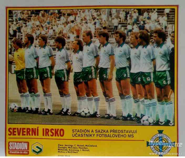 Severní Irsko - fotbal - čtenářům do alba 1986 - foto 1