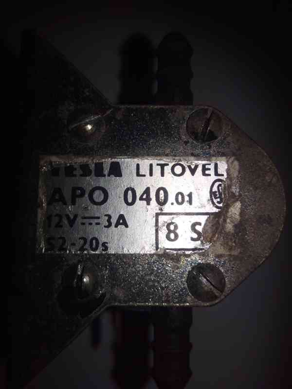 Motorek ostřikovače skel originál TESLA LITOVEL - foto 3