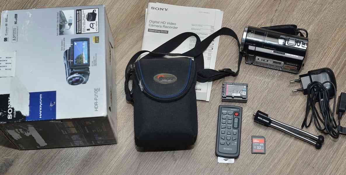 Sony HDR-PJ10e **videokamera s projektorem*FullHDV - foto 3