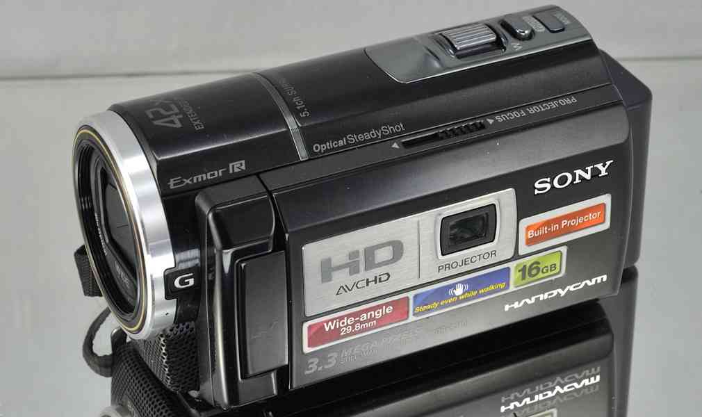 Sony HDR-PJ10e **videokamera s projektorem*FullHDV - foto 5