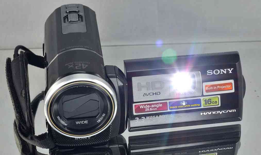 Sony HDR-PJ10e **videokamera s projektorem*FullHDV - foto 7