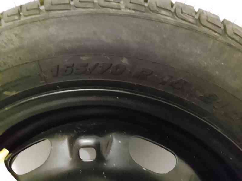 Kompletní pneumatika 165/70 R 14 s ráfkem  - foto 2