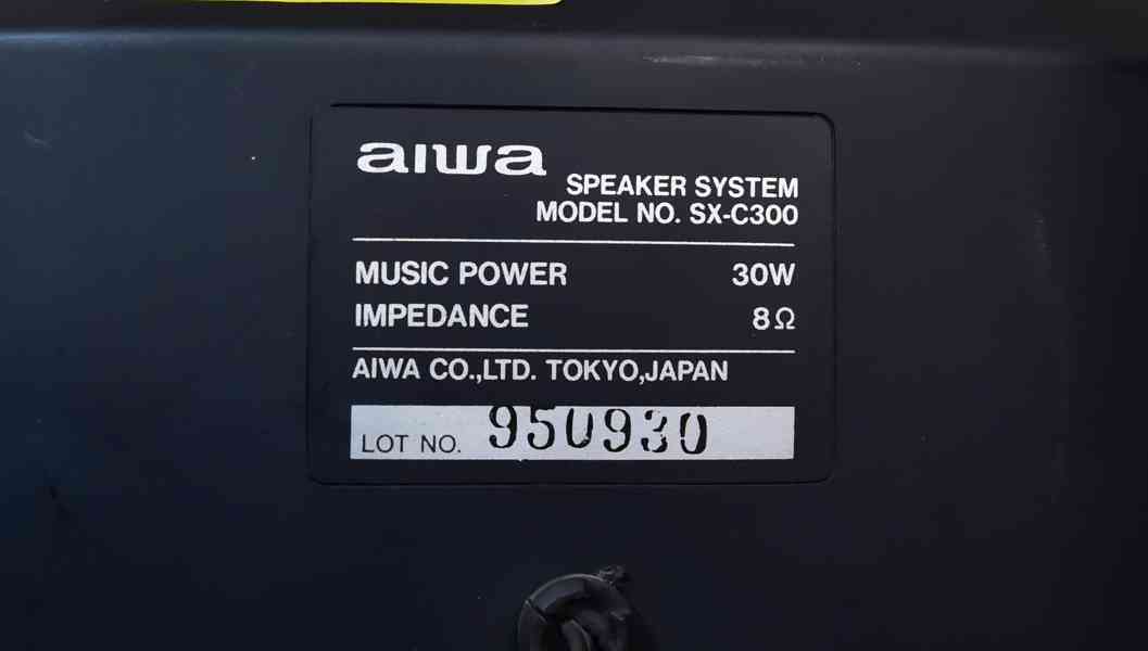 AIWA SX-C300 center speaker - centrální reprosoustava - foto 2