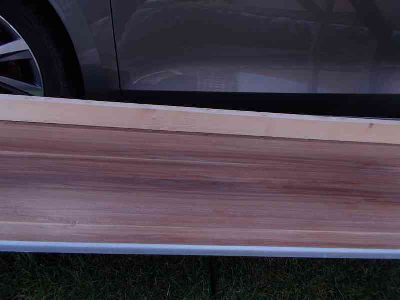 Pracovní stůl s policí a ohrádkou 214x55x89 cm - foto 5