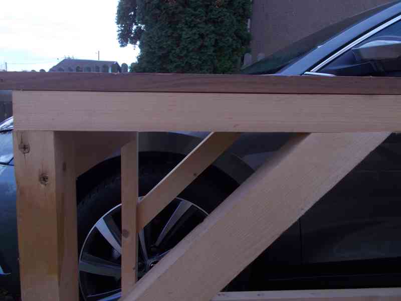 Pracovní stůl s policí a ohrádkou 214x55x89 cm - foto 3