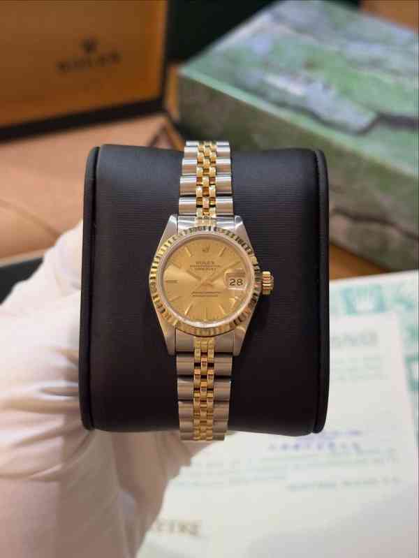 Rolex Datejust 26 Krabice a papíry, 1988 Vynikající stav - foto 2