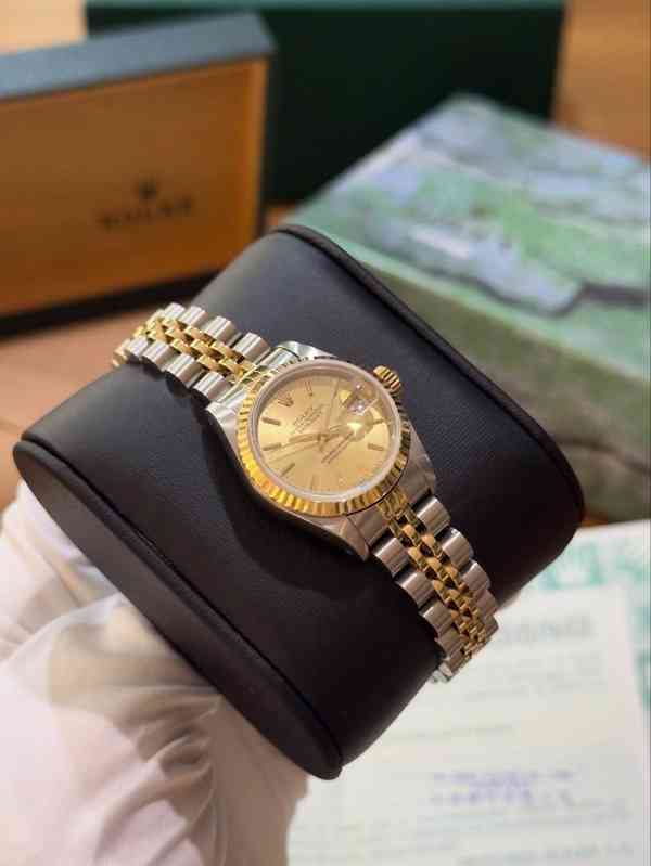 Rolex Datejust 26 Krabice a papíry, 1988 Vynikající stav