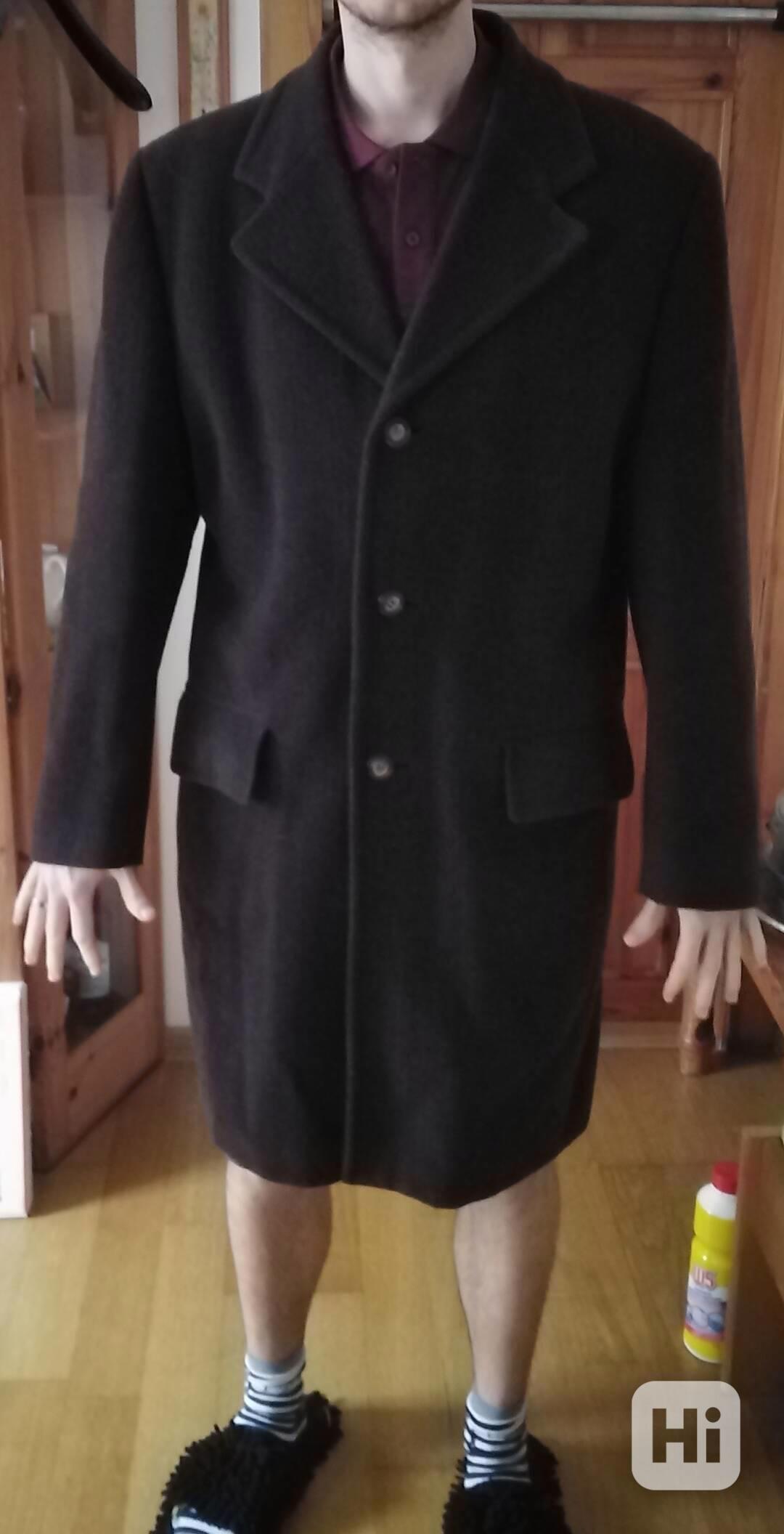 Prodám zimní vlněný pánský kabát vel.  L značky Sunset suits - foto 1