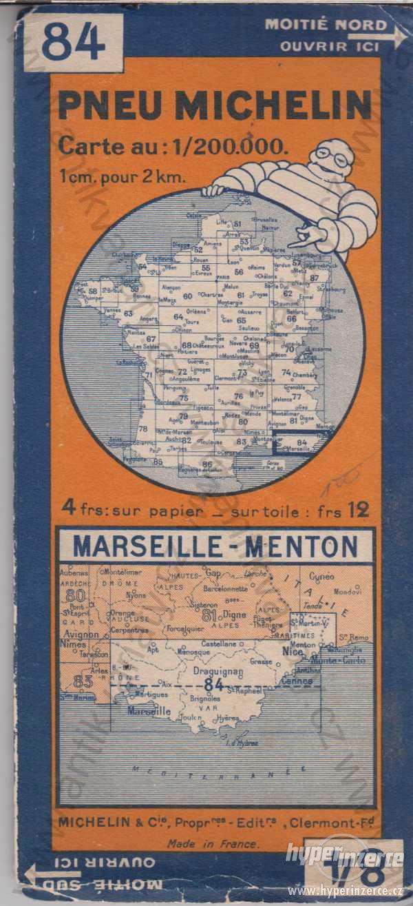 Le guide Michelin Marseille-Menton /mapa - foto 1