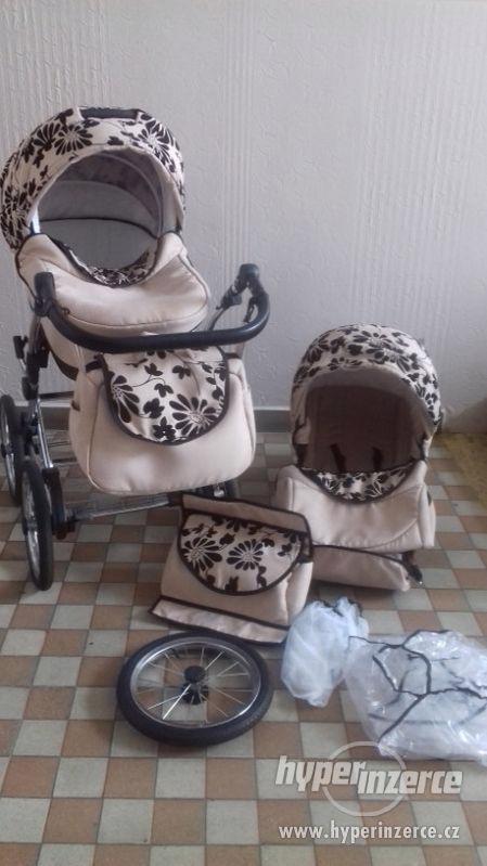 Kombinovaný kočárek RAF POL BABYLUX Margaret - foto 1
