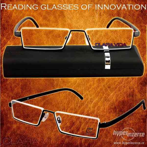 Dioptrické brýle na čtení - čtecí brýle - titan +1,5 dp - foto 1