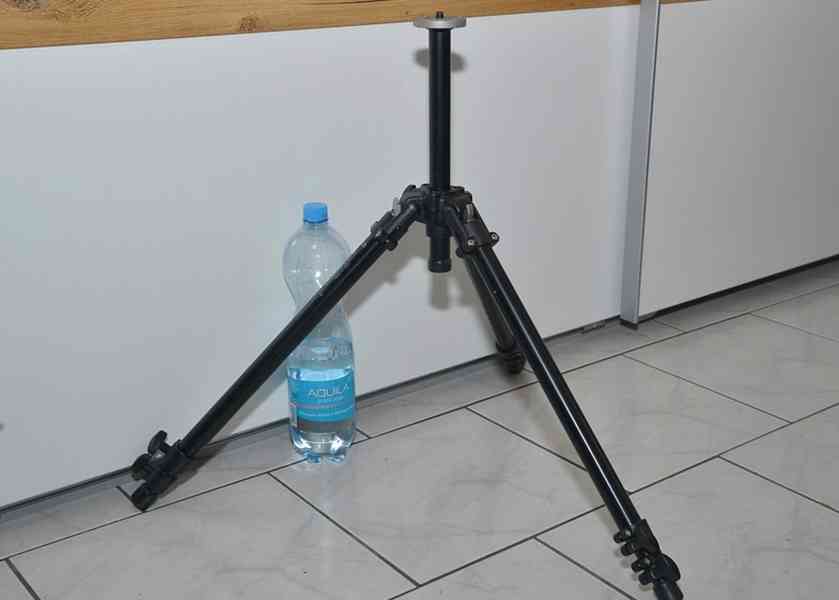 Stativ Manfrotto 190B Tripod*v: 138cm*nosnost 5 Kg - foto 5