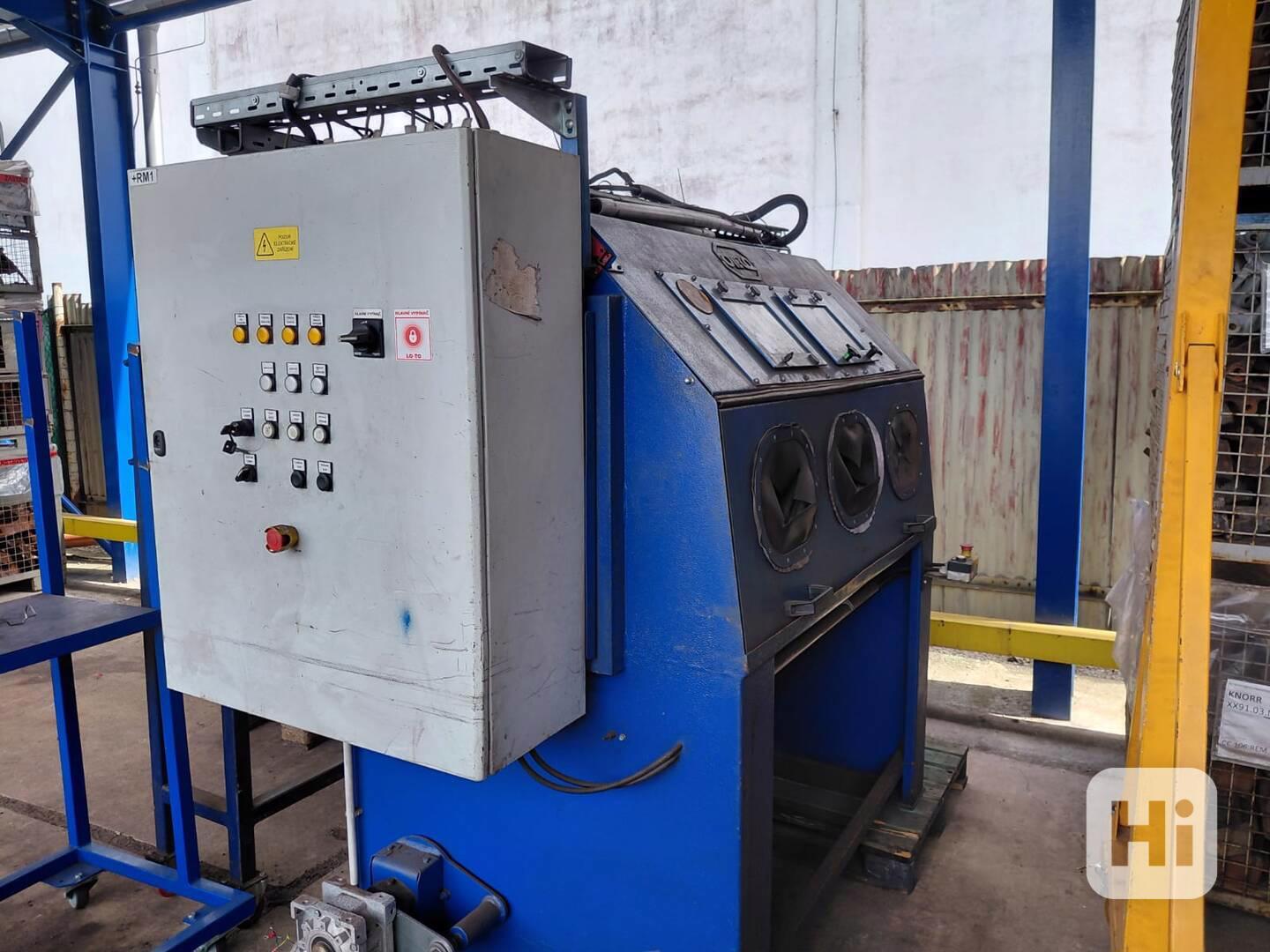 Tlaková tryskací kabina - 1500 mm, tryskač, pískovačka. - foto 1