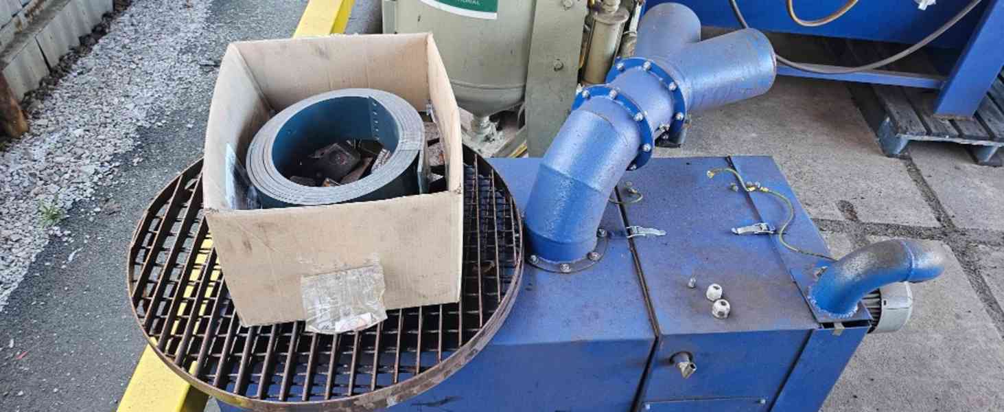 Tlaková tryskací kabina - 1500 mm, tryskač, pískovačka. - foto 8