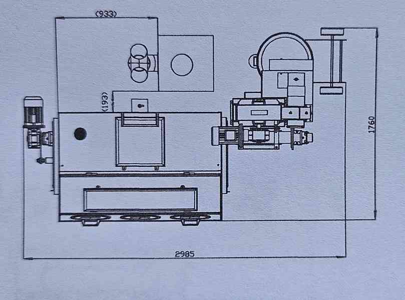 Tlaková tryskací kabina - 1500 mm, tryskač, pískovačka. - foto 14