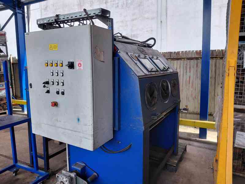 Tlaková tryskací kabina - 1500 mm, tryskač, pískovačka. - foto 1